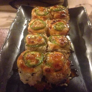 Jalapeño sushi roll