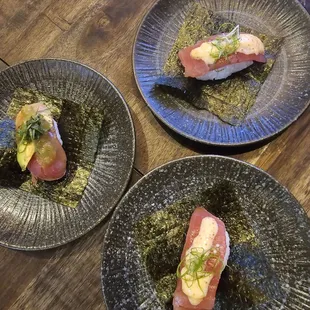 food, sushi and sashimi