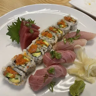 Sushi combo platter