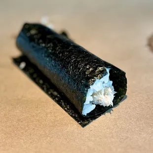 Crab roll. Clean, risp, and oh-so-delish.