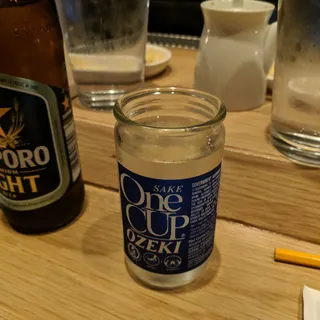 Ozeki One Cup Sake