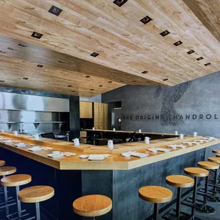 This is the Wilshire location from their website but the Studio City layout is pretty much the same.