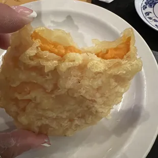 Sweet potato tempura