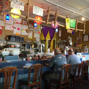 The sushi bar