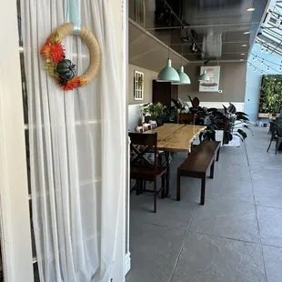 Large sitting area