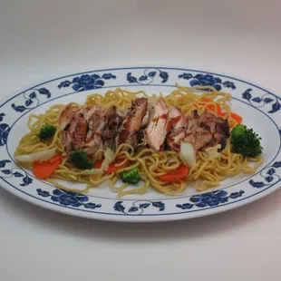 Yakisoba Noodles with Chicken