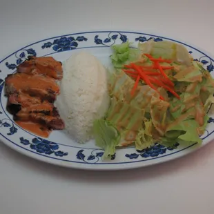 Spicy Chicken Teriyaki Platter