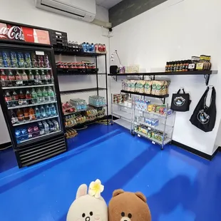 Grab and go... and merchandise
