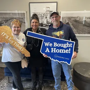 These beautiful  folks used Yelp to find a realtor , moving from out of state, they trusted Yelp. I am so happy they found me!