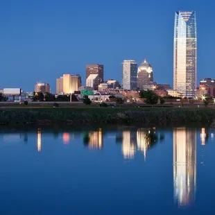 OKC Skyline North of the river