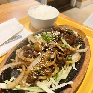 Beef Bulgogi ($14)