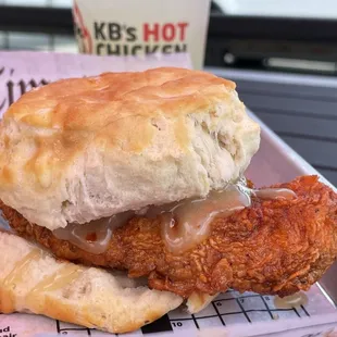 Honey Butter Chicken Biscuit