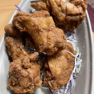 Naked crispy wings