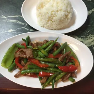 Green Bean Stir Fried