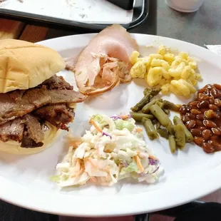 a plate of food