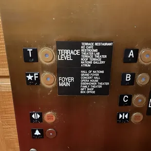 The cafe is located on the Terrace level of the Hall of Nations