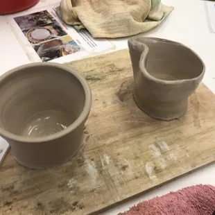 KC Clay Guild pottery throwing class