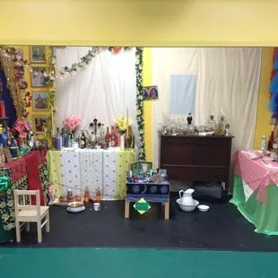 The practitioners altars at Good Luck! Haitian Vodou, New Orleans Voodoo, and deep Southern Conjure