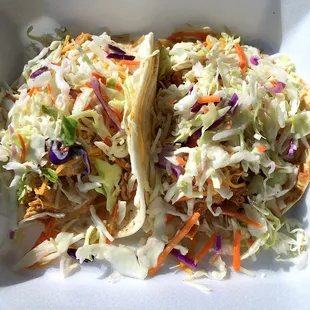 Two Chicken Tacos - Mmm!