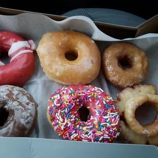 Freshly made donuts on a Sunday morning!  What could be better?