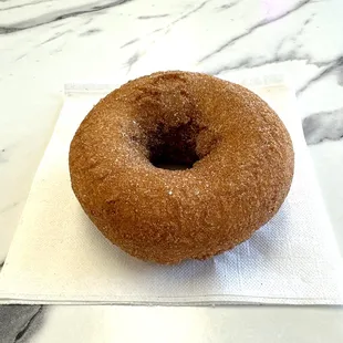 Cinnamon Sugar Cake Donut - Mmm!