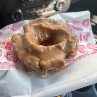 Maple glazed donut!
