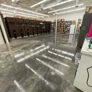 Polished Concrete at Vera Bradley!