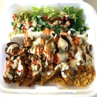 Chicken Rice Platter