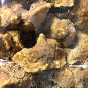 a close up of a bag of dog treats