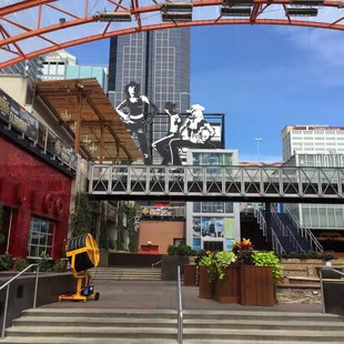 a man riding a skateboard