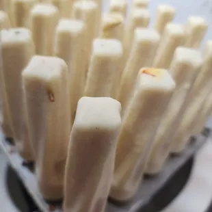 Home made malai kulfi ready to serve.