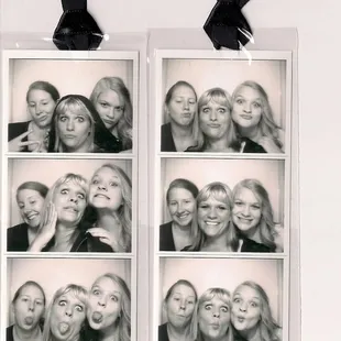 These are some of the pics that were taken at the Saddle and Sirloin Club the night we met KC Photo Booth