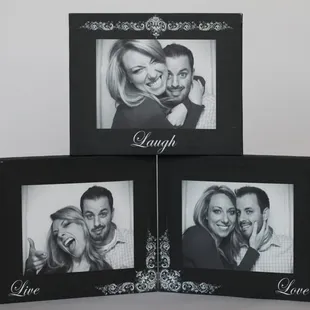 Canvas Tiles are an option if you really love your photobooth pictures.