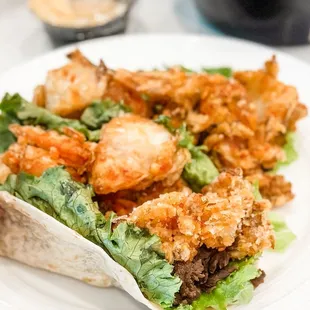 K tacos sauces on the side