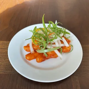 Tteokbokki (Korean Spicy Rice Cakes)