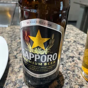 sushi and sashimi, drink