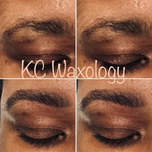 Brow wax &amp; tint