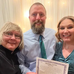 Pastor Nancy with us!