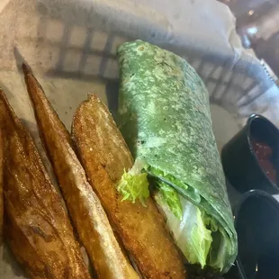 Grilled Chicken Wrap Combo