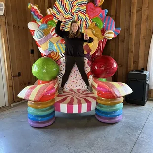 Insta photo op inside the facility