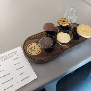 Wine and Girl scout cookie pairing