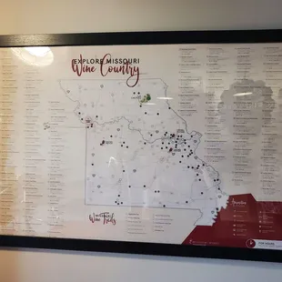 MO wine map