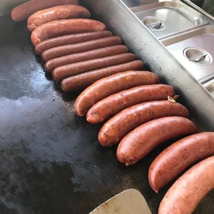 Sausage: regular, cheese or jalapeño