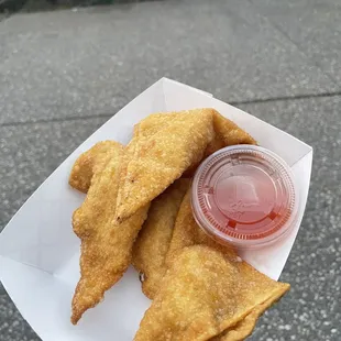 Cream Cheese Wontons