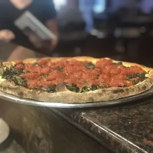 Our Vegan White Pizza!!!