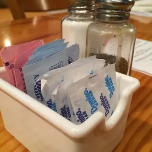 salt and spices in a container