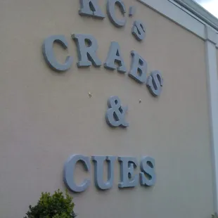 outside