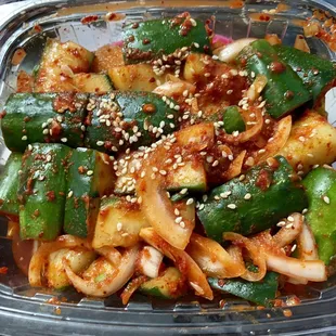 Cucumber kimchi