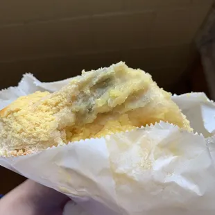 moldy pineapple bun