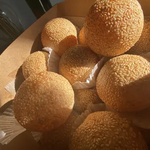 yum yum sesame balls